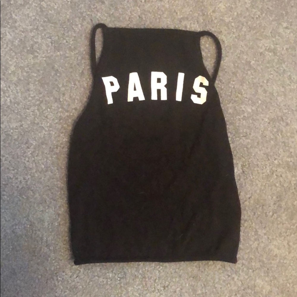 Paris crop top